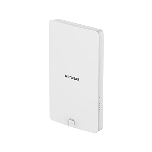 NETGEAR Wireless Outdoor Access Point (WAX610Y) - WiFi 6 Dual-Band AX1800 Speed | Up to 200 Devices | 1x2.5G Ethernet Port | IP55 Weatherproof | 802.11ax | Insight Remote Management | PoE+ Powered - PEGASUSS 