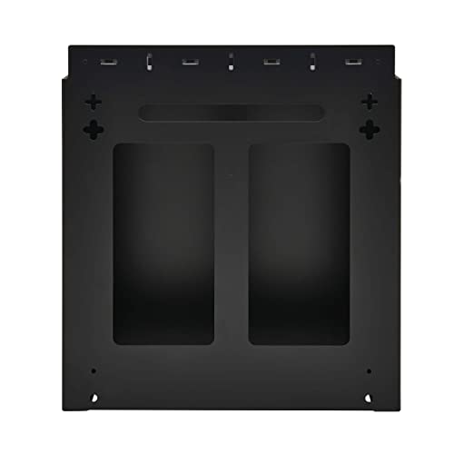 Tripp Lite SmartRack 4U Vertical Wallmount Rack Enclosure, Low-Profile 5″ from Wall, 19″ Equipment Depth, Vented Sides Provide Free Airflow, Mounting Hardware Included, 5-Year Warranty (SRWO4UBRKT) - PEGASUSS 