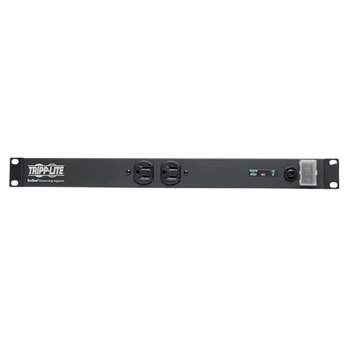 Tripp Lite Network-Grade Rackmount Power Strip PDU, 120V, On/Off Switch, Surge Protection Option, Manufacturer's Warranty (RS, DRS, & Isobar Series)