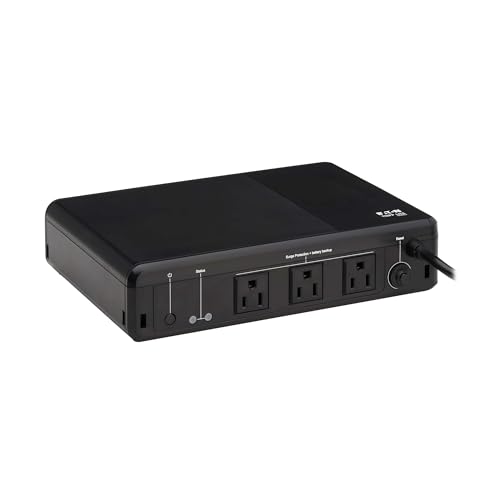 Tripp Lite 350VA to 850VA UPS Desktop Battery Backup and Surge Protector, 3 Outlets, 4 Outlets, 5 Outlets, Small Form Factor, Wall Mounting Option, 5ft Cord, 2-Year Warranty - PEGASUSS 