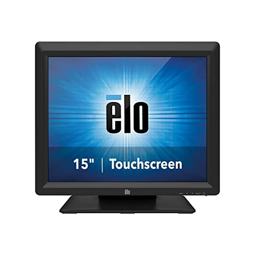 Elo 1517L - 15" Intellitouch Touchscreen Monitor with Stand, 1024 x 768, Black - PEGASUSS 