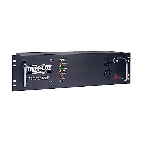 Tripp Lite LCR2400 Line Conditioner 2400W AVR Surge 120V 20A 60Hz 14 Outlet 12-Feet Cd - PEGASUSS 