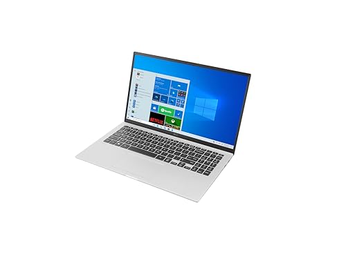 LG 15Z90P-N.APS7U1 15.6” 16:9 Gram Laptop with Windows 10 Pro, Silver, 16GB RAM, 1TB SSD, 11th Gen Intel® Quad Core™ i7 Processor, Intel® Evo™ Platform & Thunderbolt™ 4 - PEGASUSS 