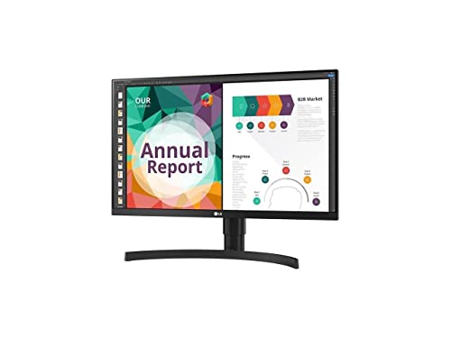 LG 27BN85UN-B 27” IPS UHD 4K Monitor (3840x2160) with USB Type-C, VESA DisplayHDR 400, MAXXAUDIO Built-in Speakers, Gamer, FPS, or RTS Mode, Radeon FreeSync™, Dynamic Action Sync & Black Stabilizer - PEGASUSS 
