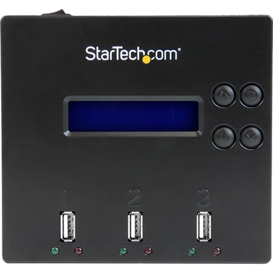 StarTech.com 1:2 Standalone USB Duplicator and Eraser - Memory Stick Cloner - USB 2.0 Flash Drive Copier/Thumb Eraser (USBDUP12) - PEGASUSS 