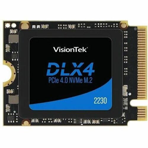 VisionTek DLX4 1 TB Solid State Drive - M.2 2230 Internal - PCI Express NVMe [PCI Express NVMe 4.0 x4] - PEGASUSS 