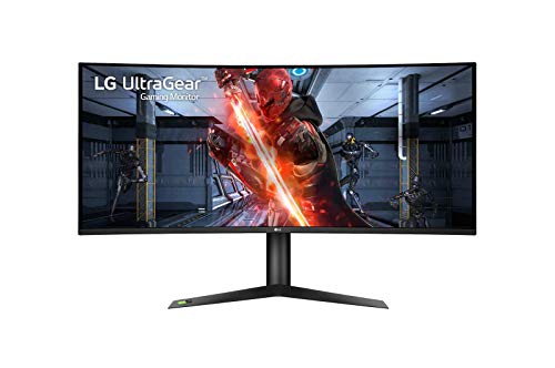 LG 38GN95B-B 37.5” Nano IPS 1ms QHD (3840x1600) Curved Ultragear™ Gaming Monitor with 144Hz (160Hz Overclock) Refresh Rate, DisplayHDR™ 600, NVIDIA G-Sync® Compatibility, Black - PEGASUSS 