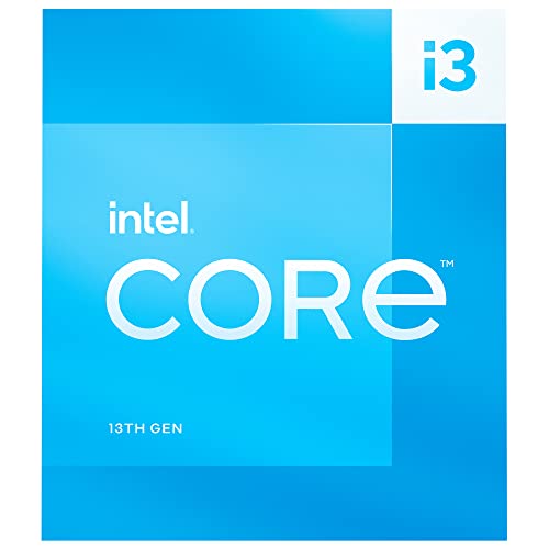 Intel Core i3-13100 Desktop Processor 4 cores (4 P-cores + 0 E-cores) 12MB Cache, up to 4.5 GHz - PEGASUSS 