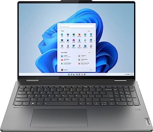 Lenovo Yoga 7i 2-in-1 16" Touchscreen Laptop, Intel Core, Backlit Keyboard, Fingerprint Reader, Windows 11 Home - PEGASUSS 
