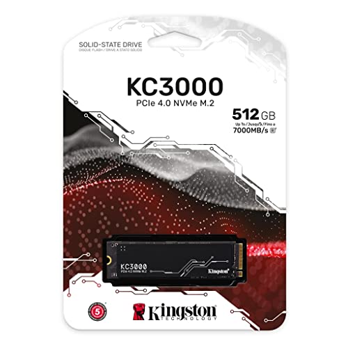 Kingston KC3000 PCIe 4.0 NVMe M.2 SSD - High Performance Storage for Desktop and Laptop PCs - PEGASUSS 