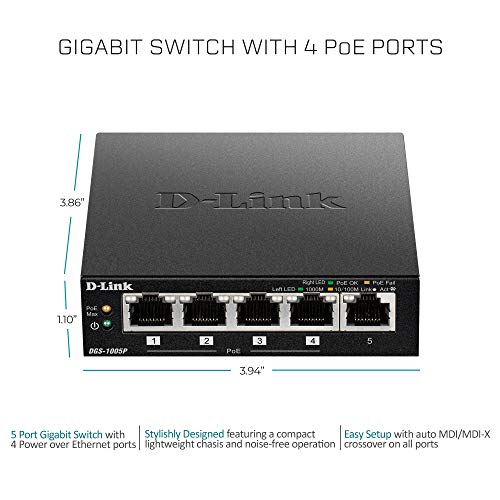 D-Link Gigabit Unmanaged Desktop or Rackmount Switch