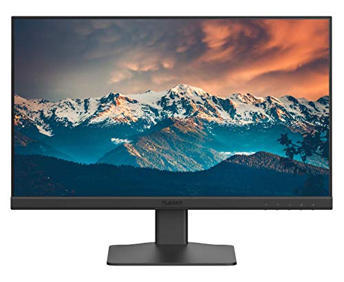 Planar PXN2200 Full HD Thin Profile 22" IPS LED LCD Monitor with Wide Viewing Angle Narrow Bezel and Integrated Speakers, Black - PEGASUSS 