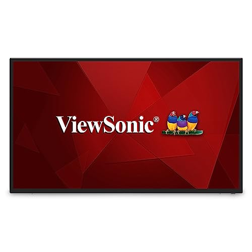 ViewSonic CDE4312 43" 4K UHD Commercial Display with VESP, Wireless Screen Sharing, USB Wi-Fi Capabilities, RJ45, HDMI, USB C - PEGASUSS 