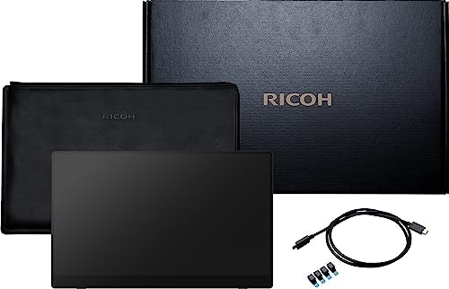 Ricoh Portable 15.6" Vivid OLED Lightweight Display Monitor and Touchscreen - for Laptop, Desktop, Mac, PC
