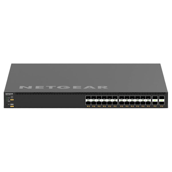 Netgear - XSM4328FV-100NES - NETGEAR M4350 XSM4328CV 24xSFP+ and 4xSFP28 25G Managed Switch - PEGASUSS 