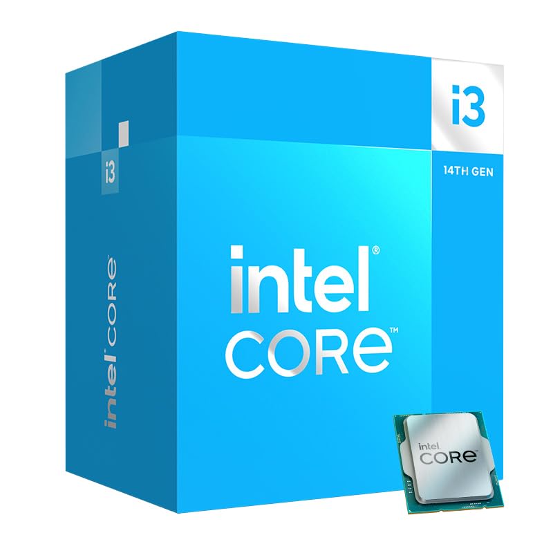 Intel Core i3-14100 Desktop Processor 4 cores (4 P-cores + 0 E-cores) up to 4.7 GHz - PEGASUSS 