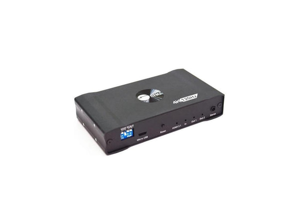 SIIG 1x2 4K120Hz HDMI Splitter with EDID & Audio Extractor - PEGASUSS 
