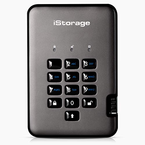 iStorage diskAshur PRO2 Secure encrypted Hard Drive - c-x Range - PEGASUSS 