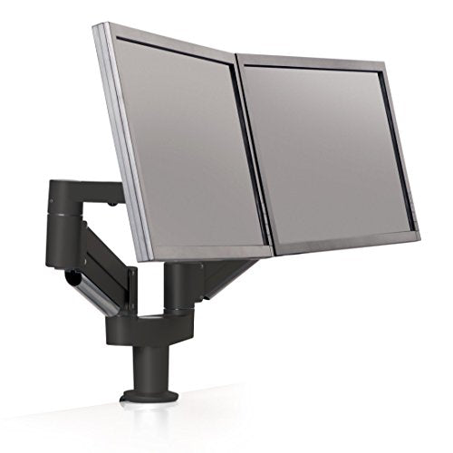 Ergotech 7Flex Dual Monitor Arm | Includes Dual Monitor Flex Arm for Computer Monitor Screens & VESA Adapter Plate, (75x75, 100x100) - PEGASUSS 