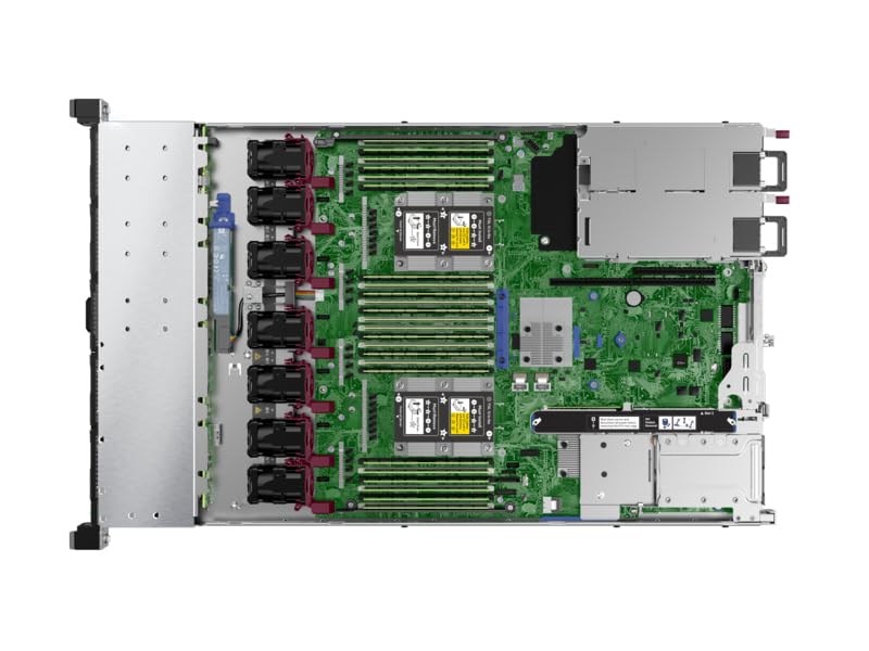 HPE ProLiant DL360 G10 1U Rack Server - 1 x Intel Xeon Silver 4208 2.10 GHz - 16 GB RAM - Serial ATA/600, 12Gb/s SAS Controller