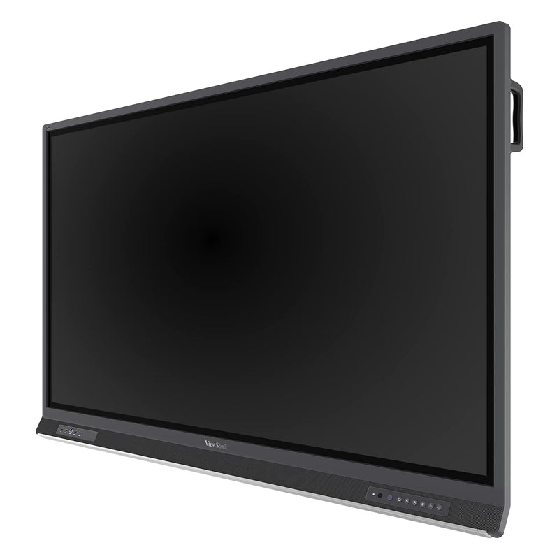 ViewSonic IFP6552 65 Inch ViewBoard 4K Interactive Flat Panel Display with 33-Point Touch, Integrated Microphone and HDMI, VGA, RJ45, 60W Powered USB-C Connectivity - PEGASUSS 