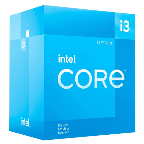 Intel® Core™ 12th Gen i3-12100F desktop processor, featuring PCIe Gen 5.0 & 4.0 support, DDR5 and DDR4 support. Discrete graphics required. - PEGASUSS 