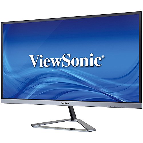 ViewSonic VX2776-4K-MHDU 27 Inch 4K IPS Monitor with Ultra HD Resolution, 65W USB C, HDR10 Content Support, Thin Bezels, HDMI and DisplayPort, Black - PEGASUSS 