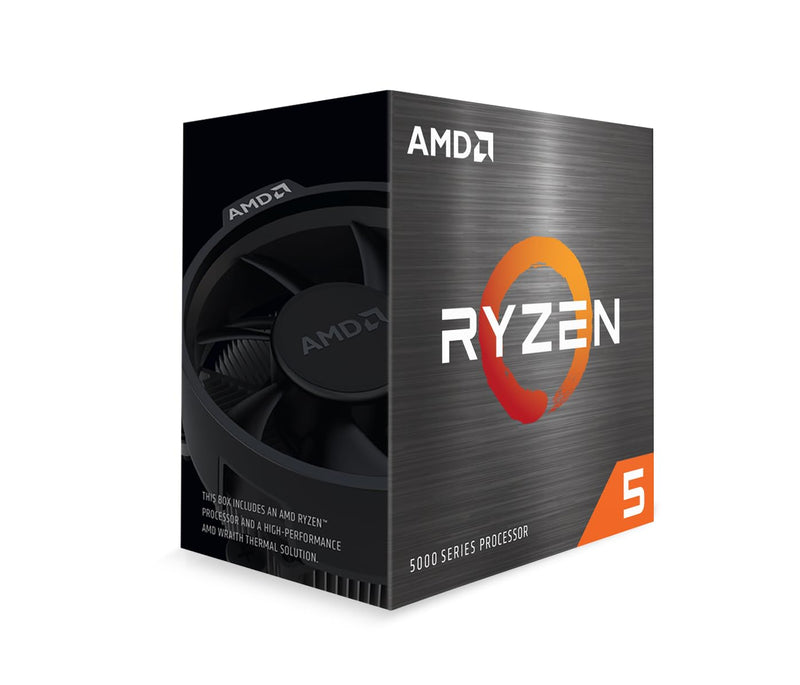 AMD Ryzen™ 5 5500 6-Core, 12-Thread Unlocked Desktop Processor with Wraith Stealth Cooler - PEGASUSS 