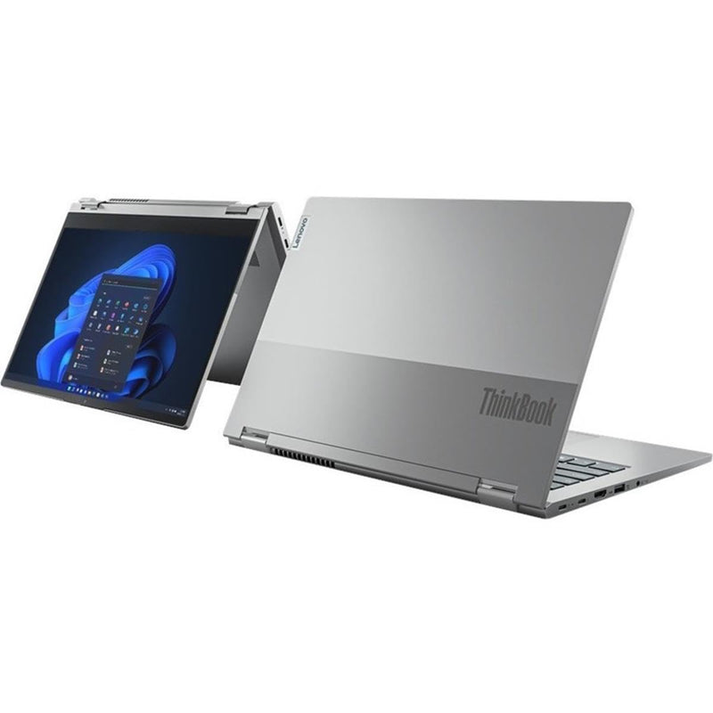 Lenovo ThinkBook 14s Yoga G3 IRU 21JG0019US 14" Touchscreen Convertible 2 in 1 Notebook - Full HD - 1920 x 1080 - Intel Core i5 13th Gen i5-1335U Deca-core (10 Core) - 16 GB Total RAM - 8 GB On-Board - PEGASUSS 