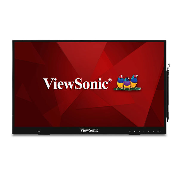 ViewSonic ID2456 24 Inch Touch Display Tablet with Active Stylus, Advanced Ergonomics and USB C for Digital Writing, Graphics Drawing, Remote Teaching, Distance Learning,Black - PEGASUSS 