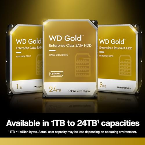 WD Gold Enterprise Class Internal Hard Drive - PEGASUSS 