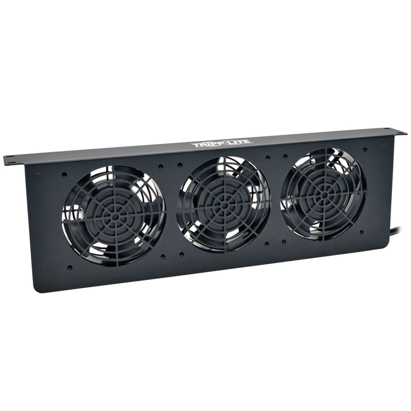 TRIPP LITE Rack Enclosure Server Cabinet 1U Cooling Fan Tray 3 120V High-Performance Fans, 210 CFM SRFAN1U,Black