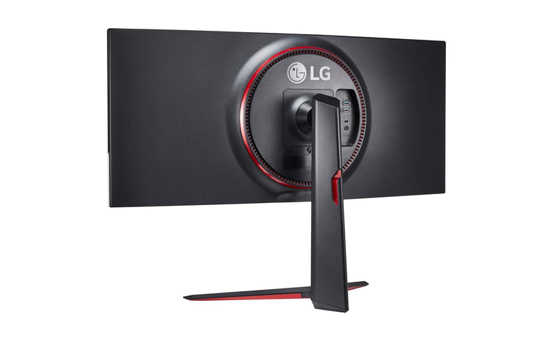 LG 34” 34GN85B-B Nano IPS 1 ms QHD Curved Ultragear™ Gaming Monitor with 160Hz Refresh Rate, VESA Display HDR400, AMD FreeSync™ Premium & G-SYNC Compatible - PEGASUSS 
