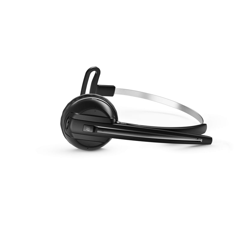 EPOS Impact D 10 USB ML II - Wireless DECT Mono Ear Convertible Headset for Direct Connection to a PC/Softphone, Black - PEGASUSS 
