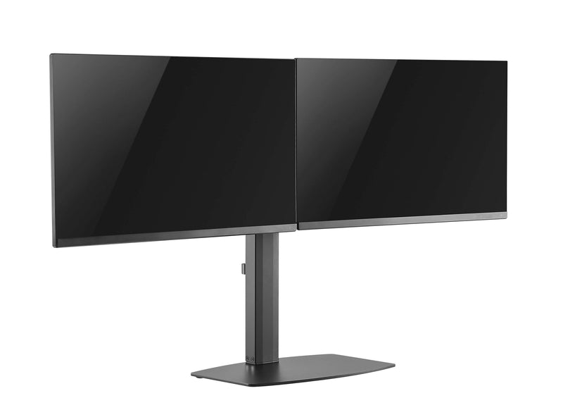 Amer Mounts | 17"-27" LED LCD Monitor Stand | 2EZH| Dual Monitor | 13.2lbs Capacity - PEGASUSS 