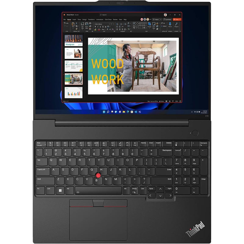 Lenovo ThinkPad E16 Gen 1 21JN0040US 16" Touchscreen Notebook - WUXGA - 1920 x 1200 - Intel Core i5 13th Gen i5-1335U Deca-core (10 Core) 1.30 GHz - 16 GB Total RAM - 8 GB On-Board Memory - 512 GB