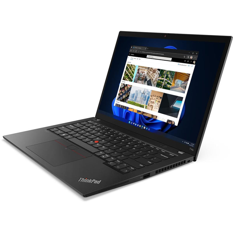 Lenovo ThinkPad T14s Gen 4 21F8004KUS 14" Notebook - WUXGA - 1920 x 1200 - AMD Ryzen 5 PRO 7540U Hexa-core (6 Core) 3.20 GHz - 16 GB Total RAM - 16 GB On-Board Memory - 256 GB SSD - Deep Black - PEGASUSS 