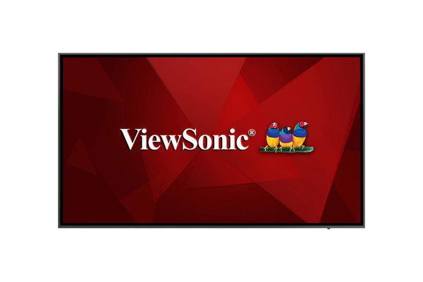 ViewSonic CDE7520 75 Inch 4K Ultra HD Wireless Presentation Display,Black, Black - PEGASUSS 