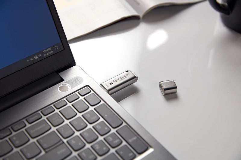 Kingston Ironkey Locker+ 50 256GB Encrypted USB Flash Drive | USB 3.2 Gen 1 | XTS-AES Protection & TAA Compliant | Multi-Password Security Options | IKLP50/256GB - PEGASUSS 