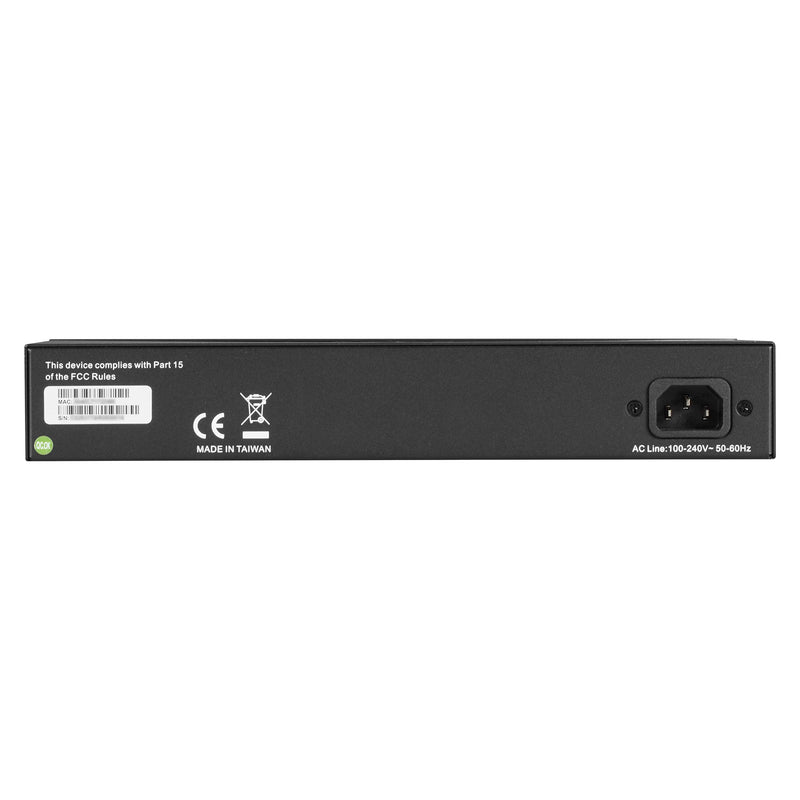 Black Box Gigabit Ethernet Managed Switch - (24) RJ-45, (2) SFP - 24 Ports - Manageable - TAA Compliant - 2 Layer Supported - Modular - Twisted Pair, Optical Fiber - 1U High - Desktop, Rack-mountable