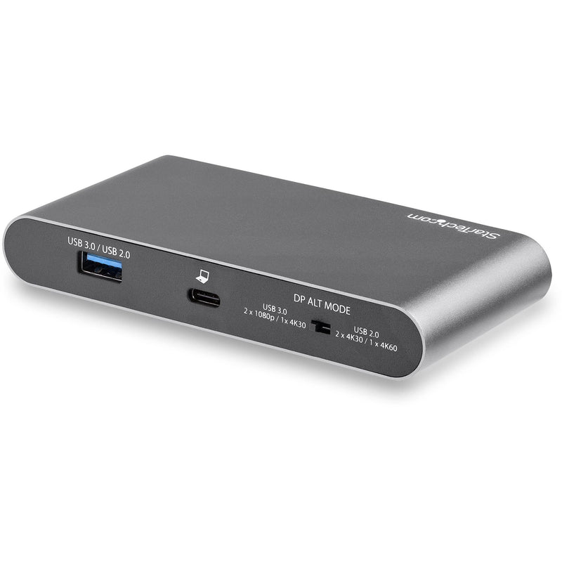 StarTech.com USB C Dock - 4K Dual Monitor HDMI Display - Mini Laptop Docking Station - 100W PD Passthrough - GbE, 2x USB-A, Multiport Adapter - Alternative 120B-USBCMULTIPORT (DK30C2HAGPD), Black - PEGASUSS 