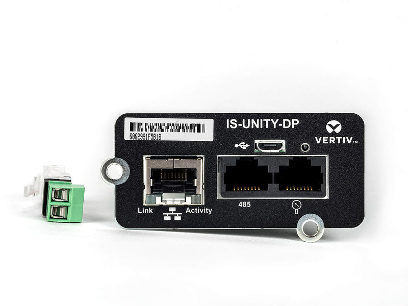 Liebert is-Unity-DP Intellislot Unity Card, Remote Management Adapter - PEGASUSS 