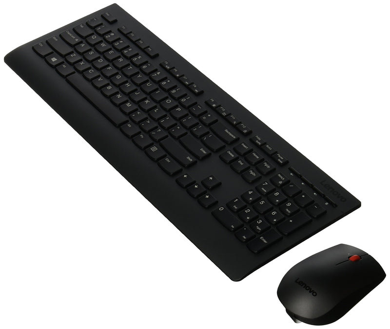 Lenovo This Sleek and Stylish Full-Size Keyboard and Mouse Combo Offers Exceptional Qua